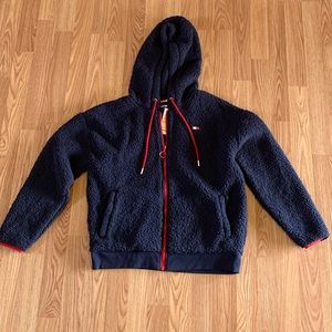 Tommy Hilfiger Sherpa zip-up jacket size S.